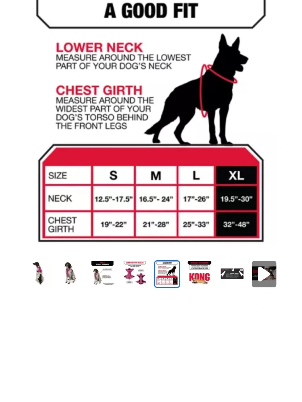 Kong Dog Harness